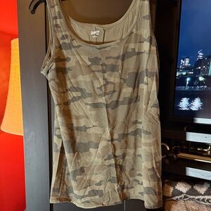 Duluth Camouflage Tank Top - Olive and Charcoal